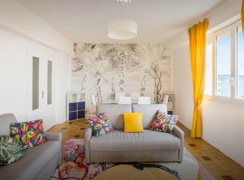 Ferienwohnung Stunning 2 bed Flat Nizza Exterior foto